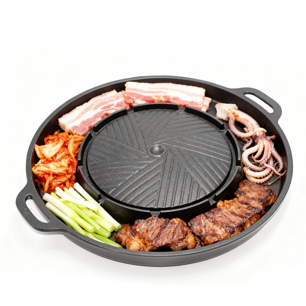Camping Cooking Bbq - 코선 한국식 바베큐 그릴 팬 2