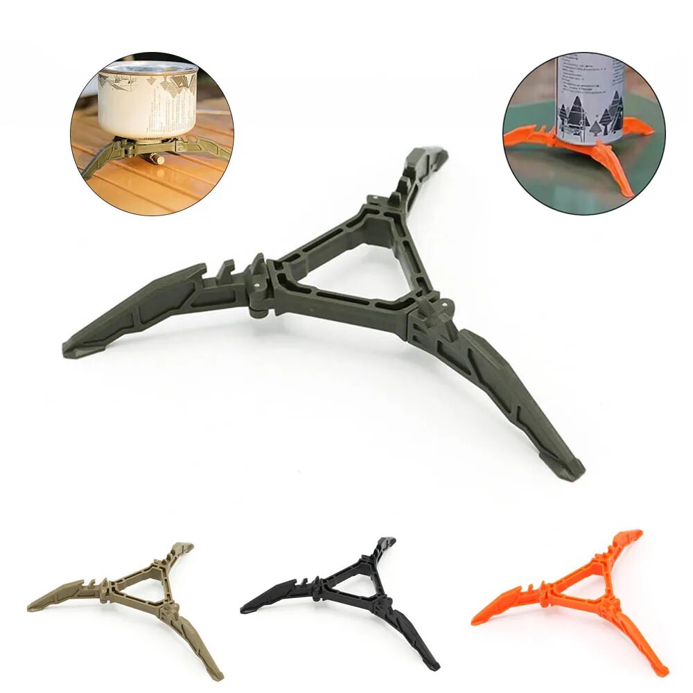 Camping Cooking Tripod - 가스 탱크 브래킷 접이식 연료 캔