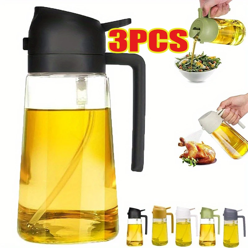 Camping Cooking Oil - 오일 스프레이 2-in-1 플라스틱 가정용 주방