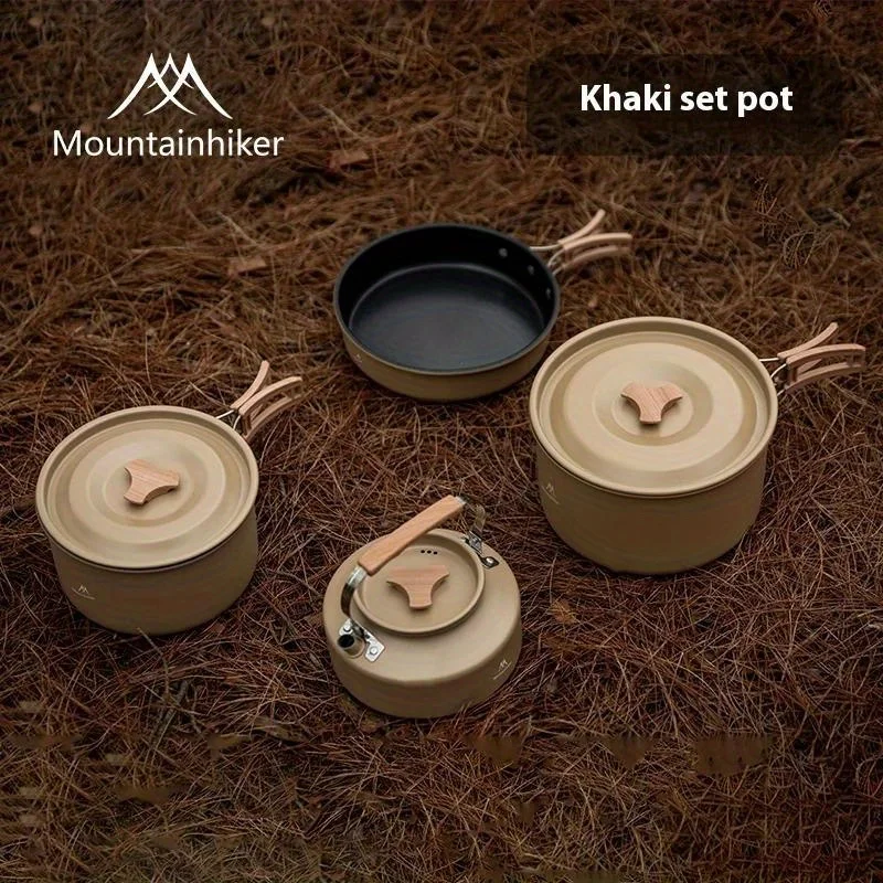 Camping Cooking Set Compact - 마운틴하이커 신형 세트 냄비 주전자 야외용