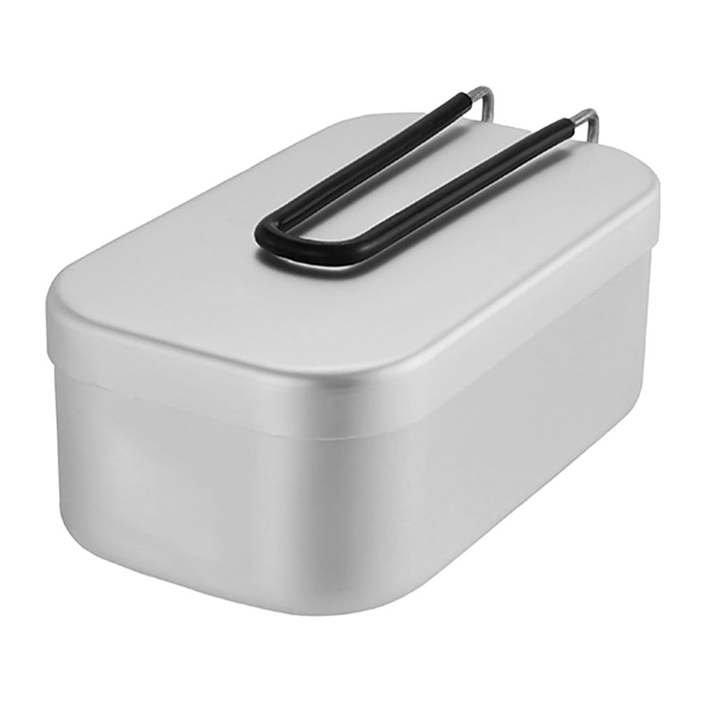 Camping Cooking Organizer - 800ML 알루미늄 도시락 상자 야외 캠핑