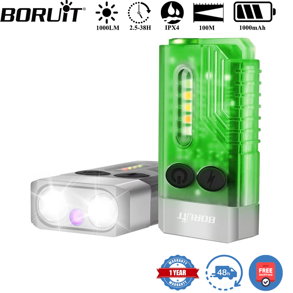 Camping Cooking Fish - BORUiT V10 키체인 UV LED EDC