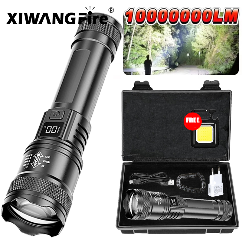 Camping Cooking Fish - 울트라 브라이트 LED 손전등 2000LM Type-C