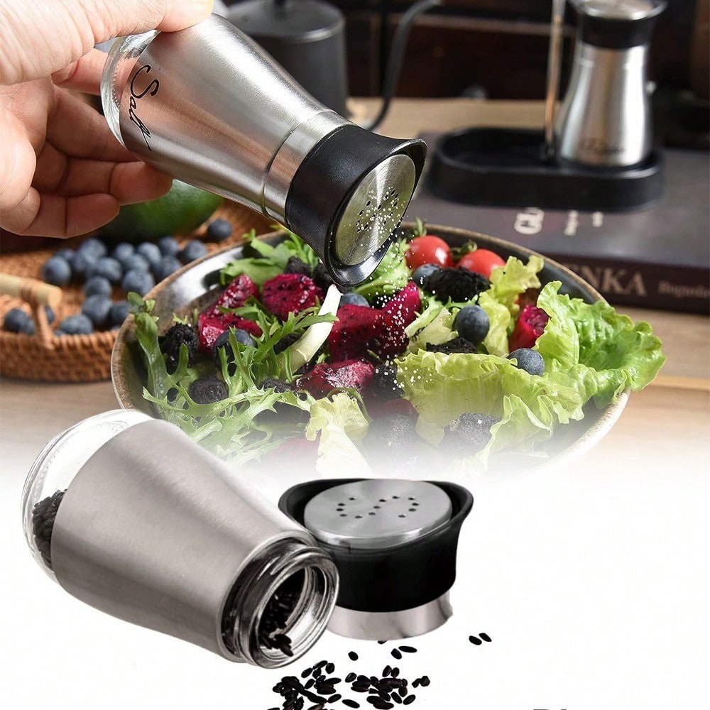 Camping Cooking Gifts - 1 소금 후추 셰이커 4 Oz