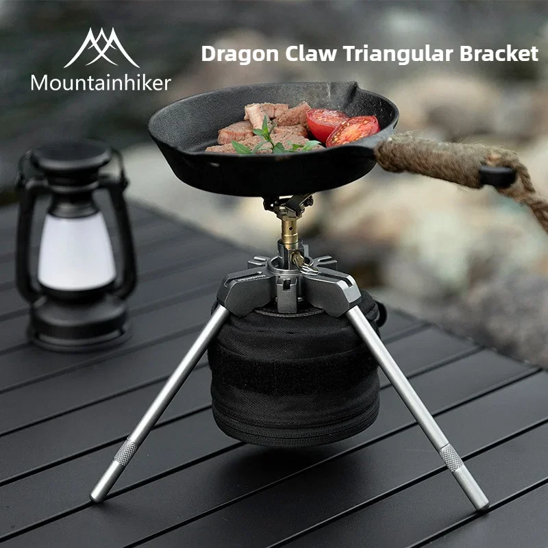 Camping Cooking Tripod - MOUNTAINHIKER 삼각대 브래킷 캠핑 다기능 스토브