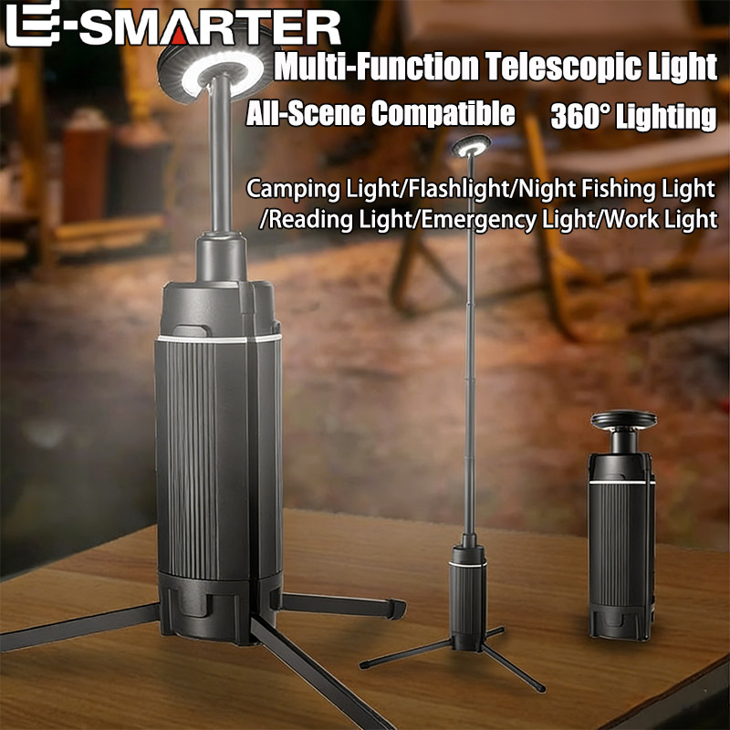 Camping Cooking Tripod - 휴대용 캠핑 랜턴 텔레스코픽 LED 작업등,