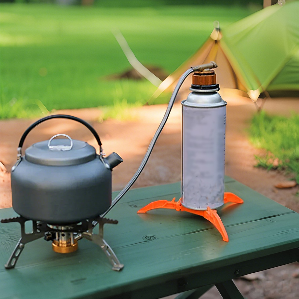 ​ ​ ​ ​ ​ ​ 휴대용 가스 캐니스터 스탠드 ​  - Camping Cooking Tripod 리뷰 및 가격