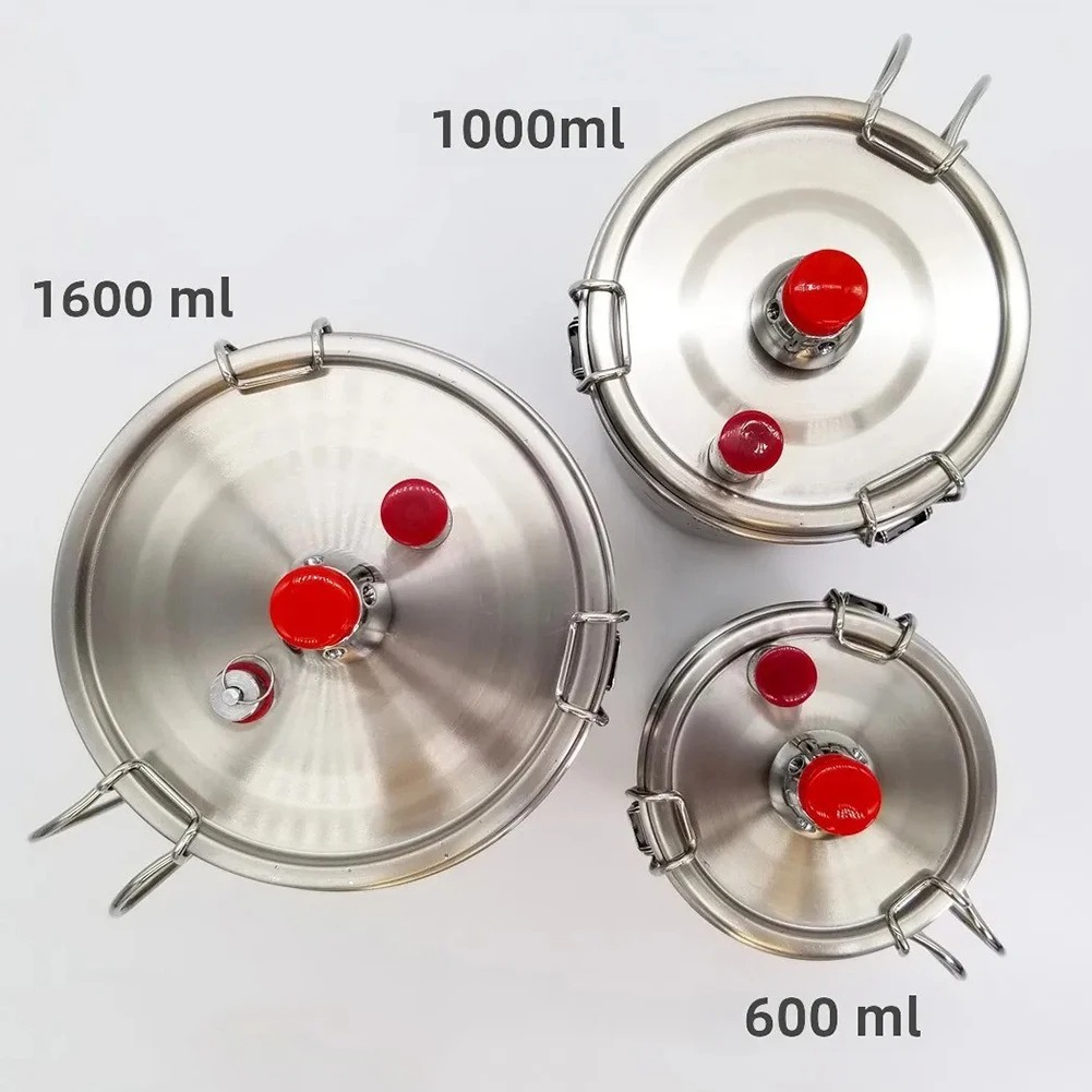 초경량 미니 압력솥 304 스테인리스 스틸 접이식 손잡 - Camping Cooking Set Compact 리뷰 및 가격