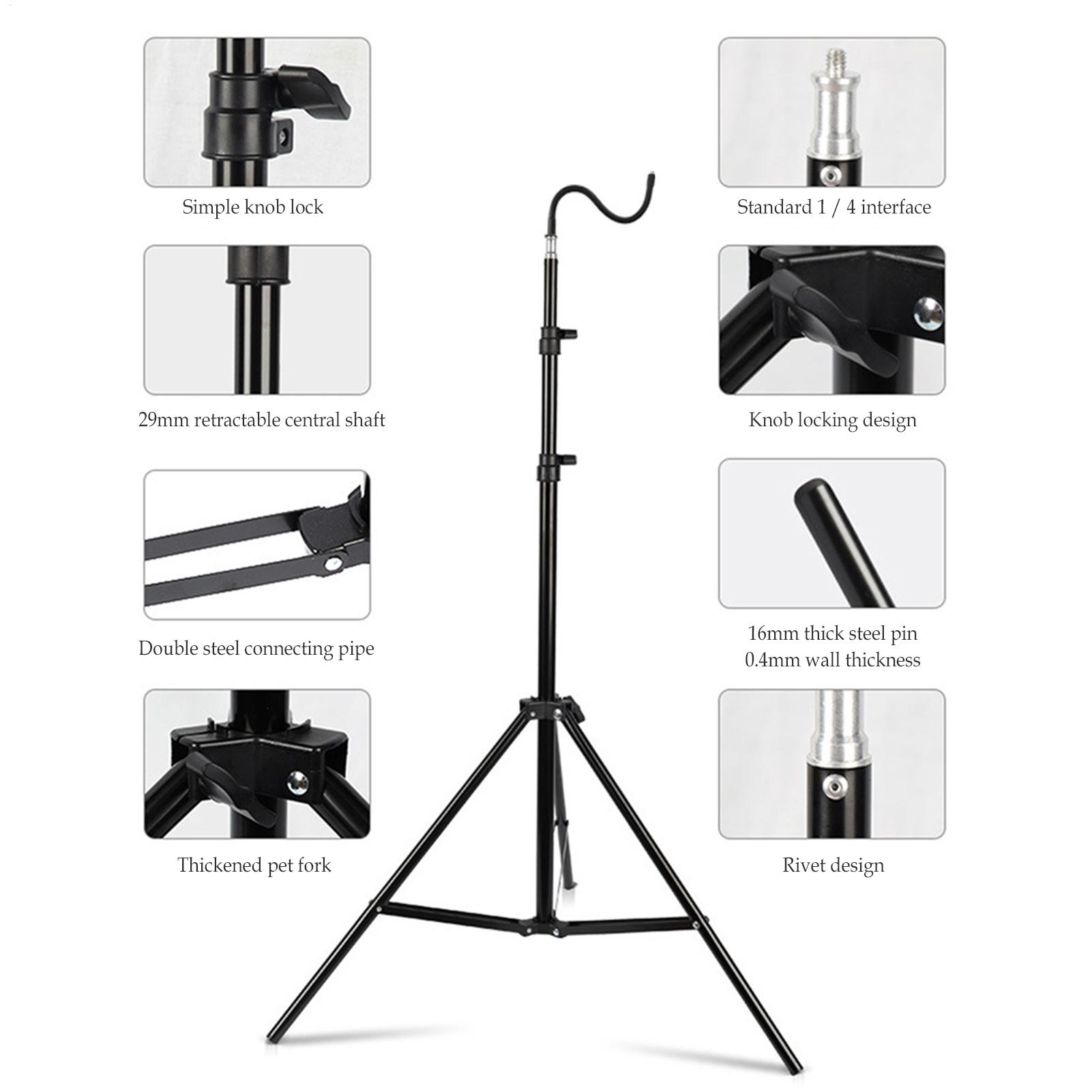 2m 캠핑라이트 스탠드 접이식 텔레스코핑 삼각대 조절  - Camping Cooking Tripod 리뷰 및 가격