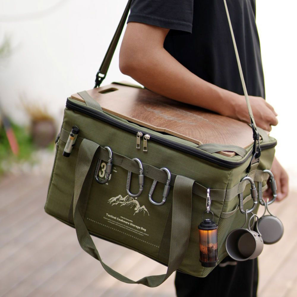 36L 전술 피크닉 가방 방수 여행 정리함 테이블탑 휴 - Camping Cooking Organizer 리뷰 및 가격