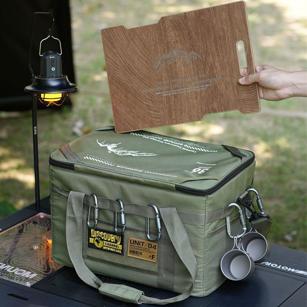 36L 전술 피크닉 가방 방수 여행 정리함 테이블탑 휴 - Camping Cooking Organizer 리뷰 및 가격