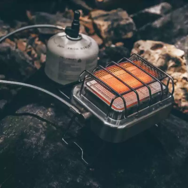 휴대용 2 in 1 캠핑 히터 & 스토브 야외 가스 버 - Camping Cooking Bbq 리뷰 및 가격