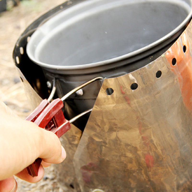 야외 캠핑 스토브 티타늄 앞유리 스크린 방풍 바람막이 - Camping Cooking Tripod 리뷰 및 가격