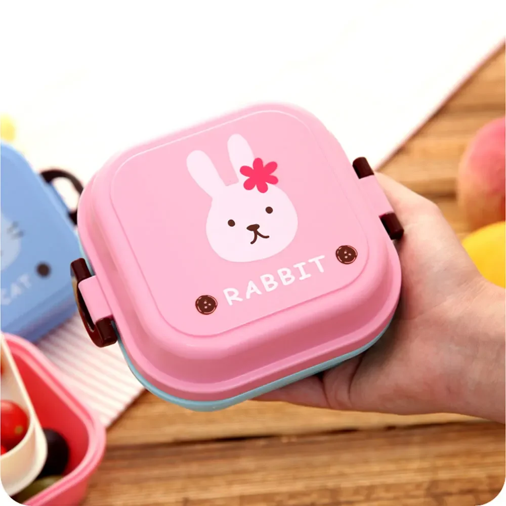 어린이 미니 귀여운 만화 음식 보관함 스쿨 휴대용 도시 - Camping Cooking Gifts 리뷰 및 가격