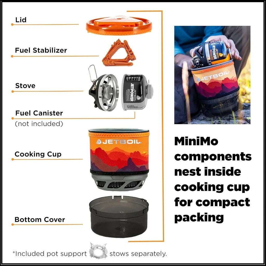 제트보일 미니모 캠핑 및 백패킹 스토브 조리 시스템 ( - Camping Cooking Jetboil 리뷰 및 가격