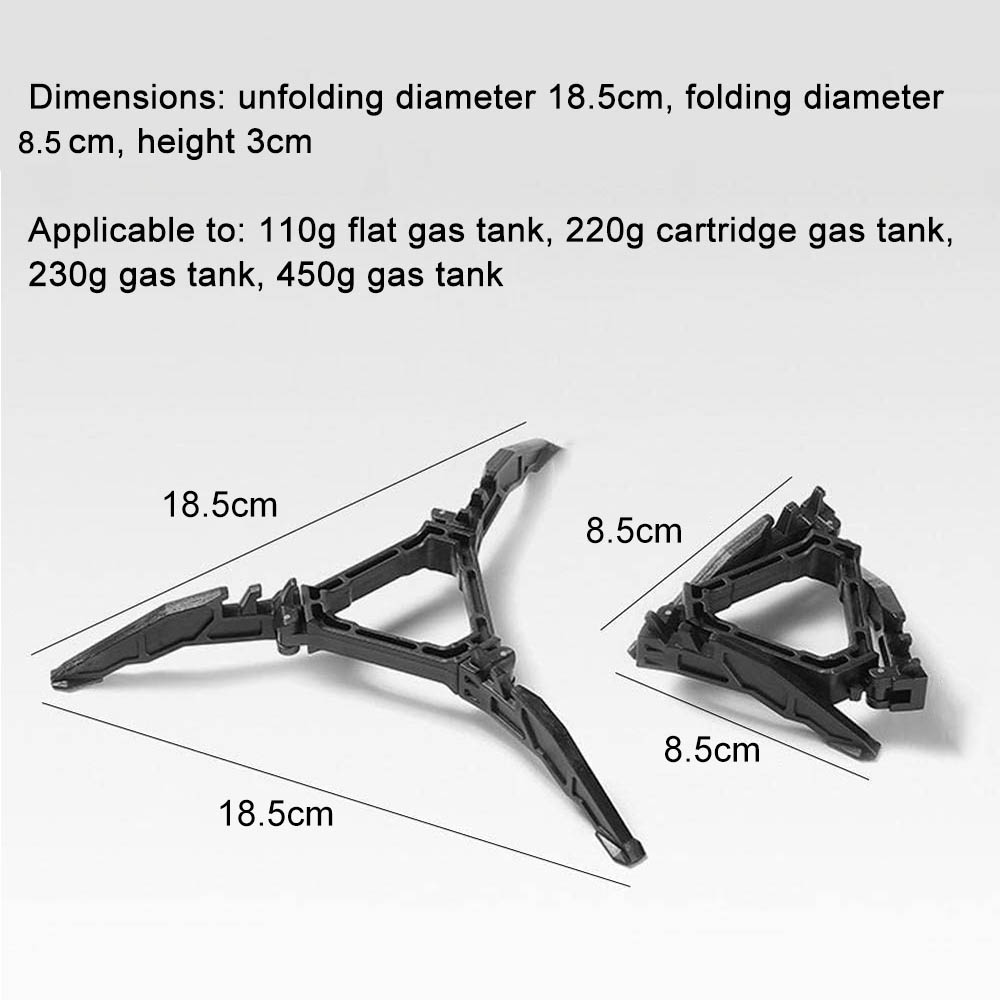 가스 탱크 브래킷 접이식 연료 캔 안정기 야외 캠핑 하 - Camping Cooking Tripod 리뷰 및 가격