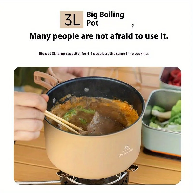 마운틴하이커 신형 세트 냄비 주전자 야외용 냄비 및 프 - Camping Cooking Set Compact 리뷰 및 가격