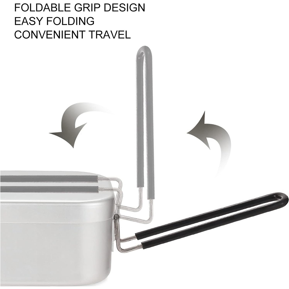 800ML 알루미늄 도시락 상자 야외 캠핑 조리기구 식 - Camping Cooking Organizer 리뷰 및 가격