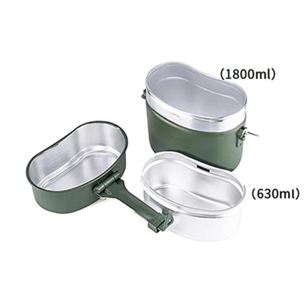 3개 알루미늄 도시락 세트 630ML 휴대용 컴팩트 조 - Camping Cooking Set Compact 리뷰 및 가격