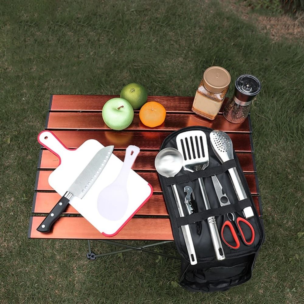 2024 피크닉기구 세트 보관 가방 하이킹 캠핑 바베큐 - Camping Cooking Organizer 리뷰 및 가격
