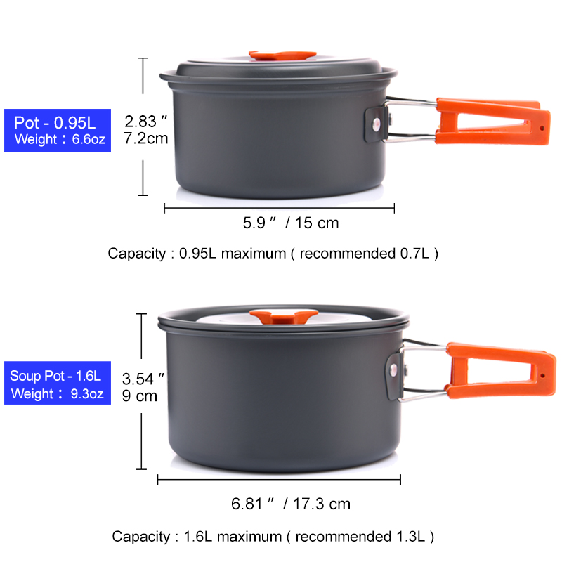 Widesea 캠핑 야외 조리기구 세트 식기 요리 칼  - Camping Cooking Cylinder 리뷰 및 가격