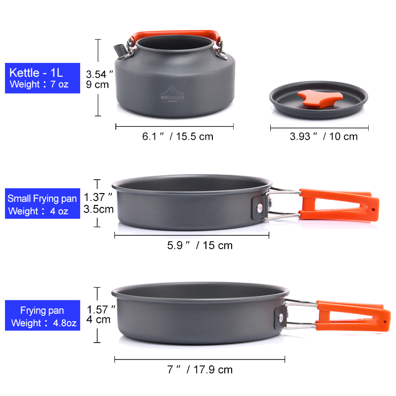 Widesea 캠핑 야외 조리기구 세트 식기 요리 칼  - Camping Cooking Cylinder 리뷰 및 가격
