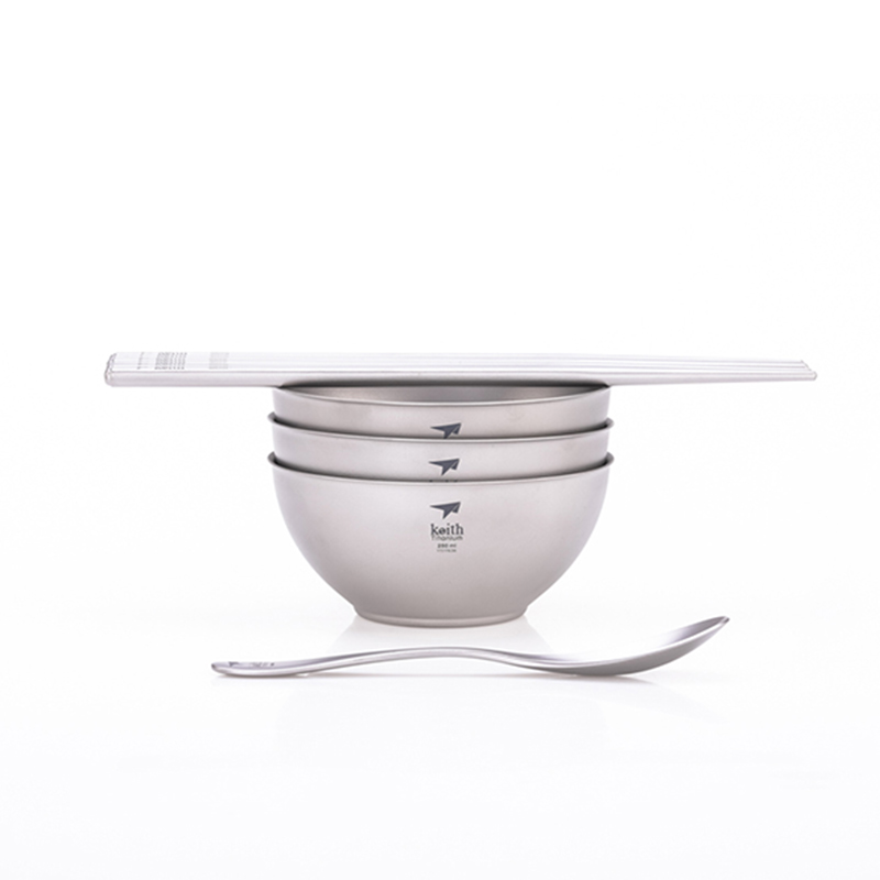 키스 요리 세트, 티타늄 그릇 젓가락 스푼 홈 키트,  - Camping Cooking Gifts 리뷰 및 가격