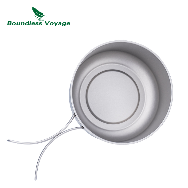 Boundless Voyage 티타늄 캠핑 냄비, 뚜껑 - Camping Cooking Organizer 리뷰 및 가격