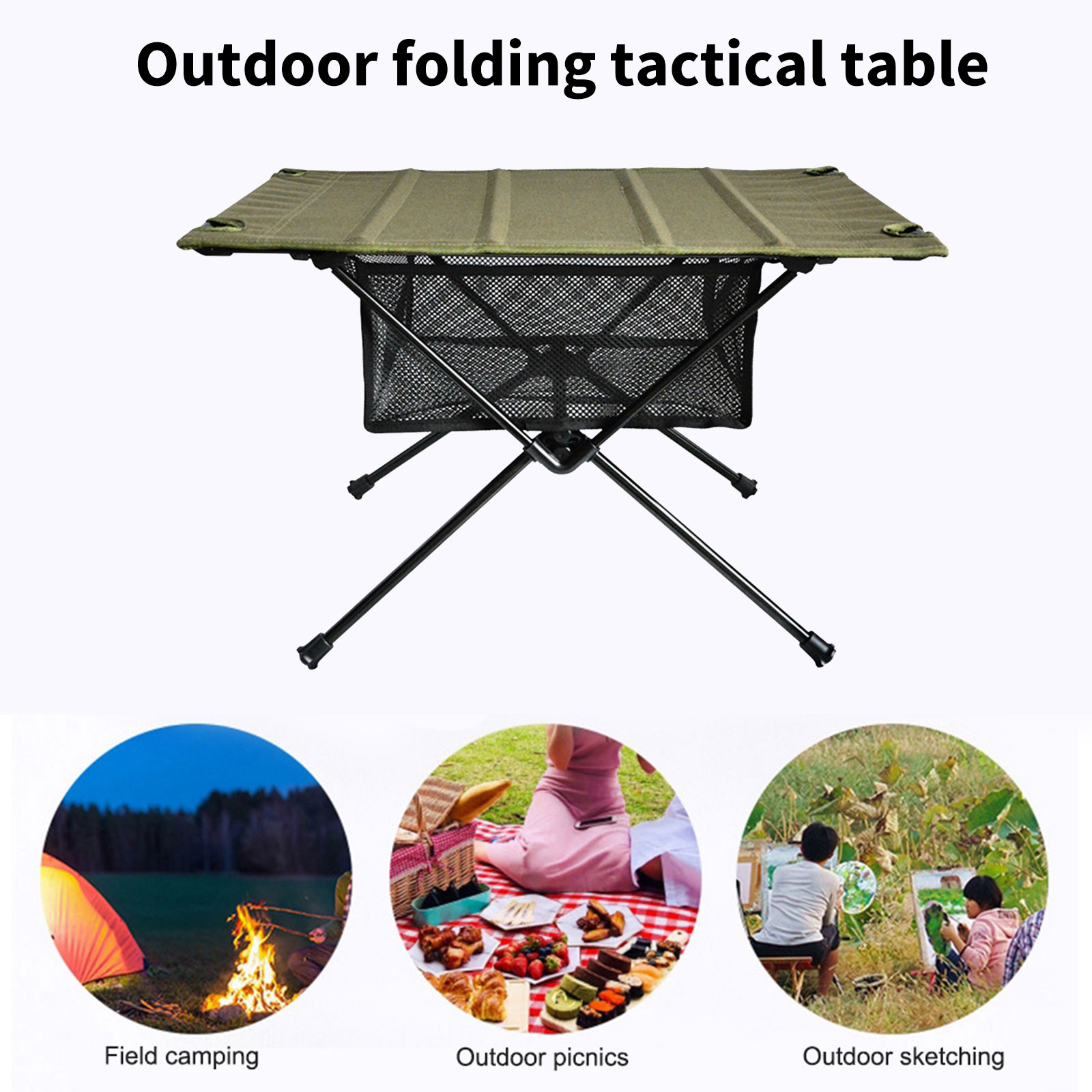 캠핑 접이식 테이블 수납망 가방 메쉬 바구니 정리함 접 - Camping Cooking Organizer 리뷰 및 가격