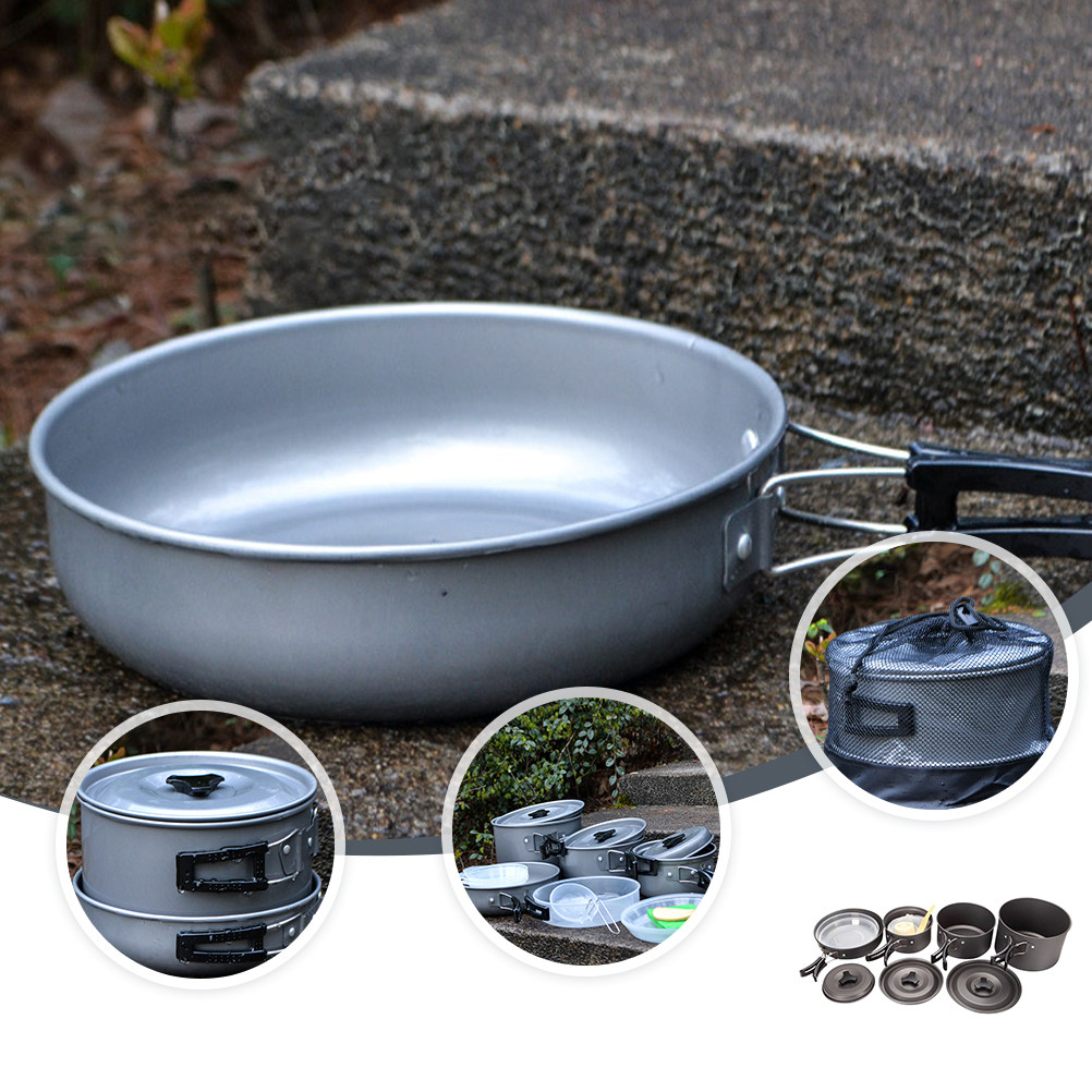 1세트 소형 캠핑 조리기구 세트 하이킹 피크닉 배낭여행 - Camping Cooking Set Compact 리뷰 및 가격
