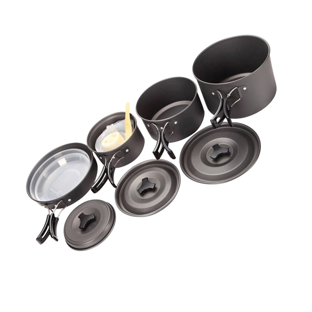 1세트 소형 캠핑 조리기구 세트 하이킹 피크닉 배낭여행 - Camping Cooking Set Compact 리뷰 및 가격