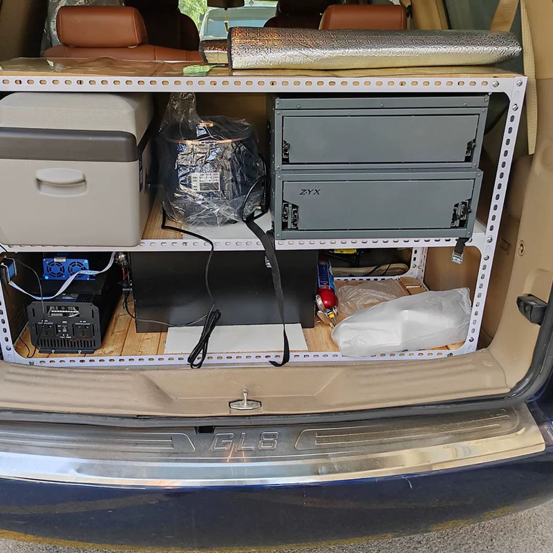 캠핑 주방 수납 박스 오버랜드 슬라이드 아웃 키친 박스 - Camping Cooking Organizer 리뷰 및 가격
