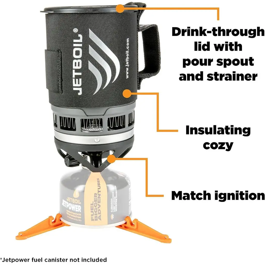 제트보일 지프 캠핑 스토브 쿠킹 시스템, 카본 - Camping Cooking Jetboil 리뷰 및 가격